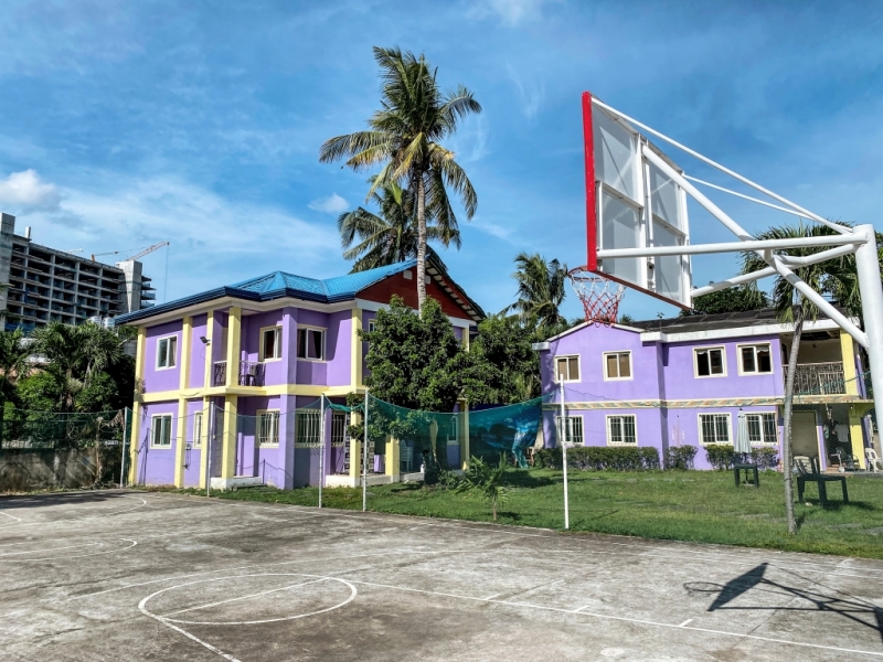 フィリピン留学 Cebu21 - CG Banilad-Basketball Court-2